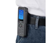 Funda iGuerburn para tel fono VoIP Cisco 8821 y 8821-EX con clip giratorio para cintur n (negro)