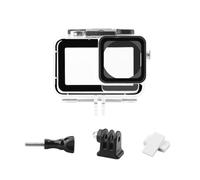 Funda impermeable 40 M Buceo para cámaras de acción de pantalla táctil Action 3 4 Touch con base de adaptador rápido