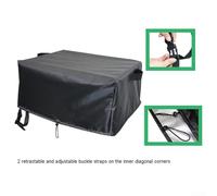 Funda impermeable ajustable para horno de pizza Cozze 90347, Oxford 420D con asas prácticas (58 x 58 x 28 cm)