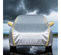 Funda Impermeable Coche para Jaguar XJ/XJL X350 Fundas Auto,Cuatro Estaciones Exterior Transpirable Prueba Polvo Protector Solar Funda Protectora con Borsa Portaoggetti