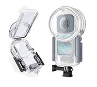 Funda impermeable de 50 m para Insta360 X6, funda de buceo invisible para cámara subacuática, accesorios de carcasa dura antivaho para Insta360 X6, con soporte adaptador