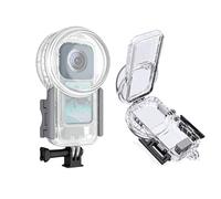 Funda impermeable de 50 m para Insta360 X6, IPX8, lente de carcasa de buceo invisible, antivaho, óptica, HD, PC, carcasa protectora subacuática con soporte adaptador para accesorios Insta360 X6