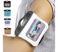 Funda Impermeable De Llave Coche para Natación - Funda para Llaves, Llavero, Dinero MP3. Brazalete Ajustable Y Cordón para Cuello Brazo Muñeca O Tobillo para Nadar Surfear Y Correr. IPX8.