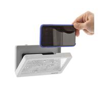 InnovaGoods® Funda Impermeable de Pared para Smartphone Cashower, Protege tu Smartphone de Las Salpicaduras y el Agua, con diseño de Funda de Pared, Ideal para el baño y la Cocina