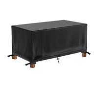 Funda impermeable de piel de jardín - Protector de mesa para exteriores, resistente a los rayos UV, cubierta de parrilla impermeable, listo para el invierno, 220 x 190 x 100 cm para la máxima