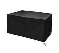 Funda impermeable de piel para exteriores, a prueba de polvo, protector de patio 31, tela de buey negra, perfecta para muebles, 350 x 180 x 120 cm y resistente a la intemperie