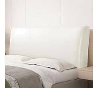 Funda impermeable de piel sintética para cabecero de cama, lavable, a prueba de polvo, para dormitorio, se adapta a cabeceros de 70 a 78 pulgadas