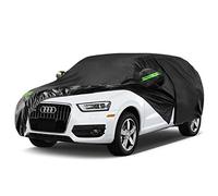 Funda Impermeable de Repuesto para Audi Q3 2012-2023, 6 Capas para Todo Tipo de Clima, con Puerta con Cremallera y Bandas Resistentes al Viento para protección contra la Nieve, la Lluvia, el Polvo y
