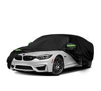 Funda Impermeable de Repuesto para BMW Serie 3 2007-2023, 210T, 6 Capas para Todo Tipo de Clima, con Puerta de Cremallera para protección contra Nieve, Lluvia, Polvo, Granizo (320i, 328i, 328d, 330i,