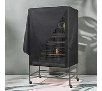 Funda impermeable extra grande para jaula de loros con bloqueo de luz para promover el descanso (97 x 61 x 122 cm)