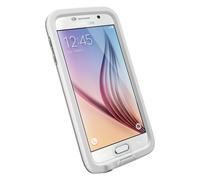 Funda impermeable LifeProof FRE para Samsung Galaxy S6 - Empaque minorista - AVALANCHE (BLANCO/GRIS)