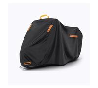Funda Impermeable Motocicleta Cubierta Impermeable Motocicleta Exteriores Protección contra Todo Tipo Clima Polvo UV para Suzuki para Burgman 650(Negro,XL)