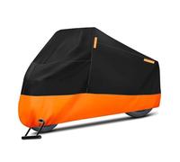 Funda Impermeable Motocicleta Funda Moto Impermeable para Royal Enfield para Bala para Meteor para Classic 350 500 para Interceptor 650(2XL para 210-220cm)
