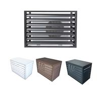 Funda impermeable para aire acondicionado, protección de CA, para uso en interiores y exteriores, impermeable, para jardín y balcón, color blanco y diseño elegante