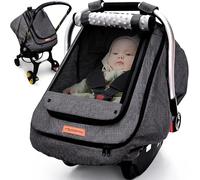 Funda impermeable para asiento de coche de bebé, funda de asiento de coche para bebés, cubierta de asiento de coche infantil para niños y niñas, toldo de asiento de coche resistente al viento para