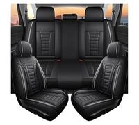 Funda Impermeable Para Asientos De Coche Para Chevy Para Onix Juego Completo Cojín Universal Accesorio Interior Para Sedán Y SUV Fundas asiento coche(Black White)