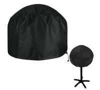 Funda Impermeable para Barbacoa Compatible con George Foreman Parrilla Eléctrica, Severin Parrilla de Pie, Barbacoa de Bola, Ø50cm, Diseño con Asa de Extracción Fácil