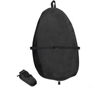 Funda impermeable para cabina de kayaks, funda de asiento Oxford con cordón de hebilla ajustable para falda de pulverización Kayak para canoa, cabina de agua, turismo (F)