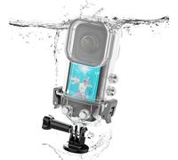 Funda Impermeable para Cámara de Acción 360 X3, Carcasa de Buceo de 45 M para 360 X3, Carcasa Protectora Subacuática con Accesorios Adaptadores de Montaje de Soporte
