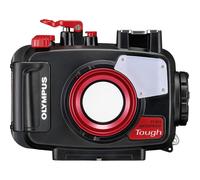 Funda impermeable para cámara OLYMPUS PT-059 de policarbonato - Negro/Transparente