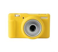 Funda impermeable para cámara Sony ZV1F, material de silicona suave que garantiza una protección completa para tu equipo (amarillo)