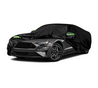 Funda impermeable para coche compatible con Ford Mustang 2005-2022, para todo tipo de clima, con cremallera para nieve, lluvia, polvo y granizo
