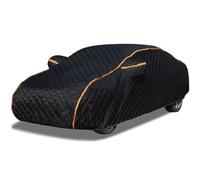 Funda Impermeable para Coche de Chevrolet HHR(2008-2009),Cubierta Acolchada para Auto Exterior Antigranizo a Prueba de Viento y Rasguño para Una protección Integral(Black)