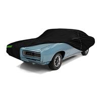 Funda Impermeable para Coche de Repuesto para Pontiac GTO de 2 Puertas Hardtop y Coupe 1964-1972, 210T, Fundas clásicas para Todo Tipo de Clima con Puerta de Cremallera y Cerradura para protección