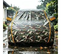 Funda Impermeable para Coche para Lamborghini Revuelto 2024-2026 | Funda completa para coche con cremallera en el lado del conductor y bandas reflectantes; apta para todo tipo de clima