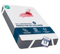 Funda Impermeable para colchón, 140x190 cm, con 4 Correas en Las Esquinas