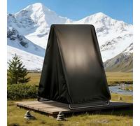 Funda impermeable para columpio simple hecha de tela Oxford 210D para proteger contra la lluvia, el polvo, la suciedad y la intrusión de mascotas al aire libre (102 cm de largo x 140 cm de ancho x 182