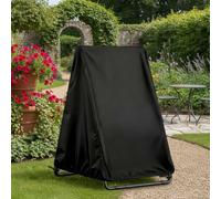 Funda impermeable para columpio simple hecha de tela Oxford 210D para proteger contra la lluvia, el polvo, la suciedad y la intrusión de mascotas al aire libre (92 cm de largo x 85 cm de ancho x 153