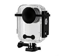Funda impermeable para DJI para Osmo 360| Carcasa de buceo profundo de 45 m con lente de vidrio óptico, carcasa de policarbonato a prueba de golpes, botones de silicona suave para fotografía submarina