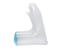 Funda impermeable para escayola para ducharse, nadar, bañarse, vendaje de yeso hermético con sello de 38 cm, protector de escayola que mantiene el vendaje seco para manos rotas,