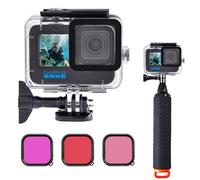 Funda Impermeable para GoPro Hero 9/10/11/12, Mango Flotante Submarino Compatible con GoPro 9/10/11/12