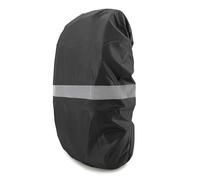 Funda impermeable para mochila Funda reflectante para mochila 30-100L Funda para lluvia Funda protectora para viajes al aire libre, escalada, senderismo, camping (Reflectante-negro, 90-100L)