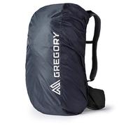 Gregory Trial Accessories - Cubre Mochila 30L, 0.086 KG, Funda Impermeable y Reflectante para Mochila, Negro (Obsidian Black)