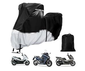 Funda impermeable para moto compatible con Honda Scooter Model, Forza 350 125 SH 125 350i, Fabricada en Oxford 600D, interiores y exteriores, con protección contra la nieve,la lluvia,el polvo rayos UV