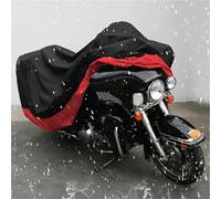 Funda Impermeable para Motocicleta De Exterior, Color Rojo, XXXL, para Harley Road King Custom FLHR Glide Street FLHX Touring