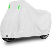 Funda Impermeable para Motocicleta Honda Ruckus (2007-2008) - Protección para Exteriores, Protección Solar, Reflectante para Seguridad Nocturna, Incluye Bolsa Silver for NX4 Falcon (2001-2025)