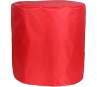 Funda Impermeable para Muebles de Jardín 420D Cubierta Redonda Resistente a Desgarros y Anti-UV para Mesa y Sillas de Patio Anti-Viento Bolsa de Almacenamiento(Red,28D x 28H in)