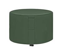 Funda impermeable para muebles de jardín, redonda, para exteriores, a prueba de polvo, protector de muebles de patio y sillas (verde, 280 x 110 cm), resistente a los rayos UV, resistente a la