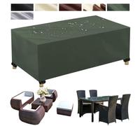 Funda impermeable para muebles de patio al aire libre, protector de mesa y sofá de jardín, resistente a los rayos UV, 350 x 260 x 90 cm, funda para silla y mesa de jardín