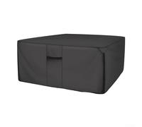 Funda impermeable para muebles para mesas y sillas de patio al aire libre, diseñada para resistir la lluvia, la nieve, el polvo, la radiación UV y los desechos ambientales durante todo el año (86 x 86