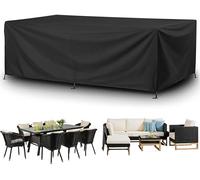 Funda impermeable para sofá de exterior, 225 x 120 x 85 cm, protector de piel de jardín, resistente a los rayos UV, protector de sofá para exteriores, resistente a la intemperie
