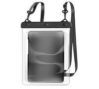 Funda impermeable para tableta de 12 pulgadas IPX8 con ventana táctil y correa