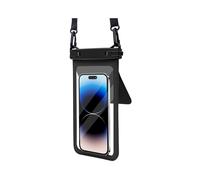 Funda Impermeable para Teléfono, Bolsa Impermeable para Natación, Funda Protectora Universal Subacuática de PVC para Teléfono de 7,5 Pulgadas, A