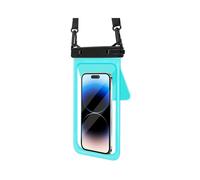 Funda Impermeable para Teléfono, Bolsa Impermeable para Natación, Funda Protectora Universal Subacuática de PVC para Teléfono de 7,5 Pulgadas, B