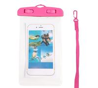 Funda impermeable para teléfono, bolsa para ciclismo, smartphone, ligera, para pantalla táctil, cuello transparente, para rafting, camping, esnórquel, parque acuático, pesca, ciclismo, barco