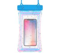 Funda impermeable para teléfono, bolsa seca reutilizable, material de poliuretano, funda de pantalla táctil, correa de cordón seguro, bolsa de buceo submersible para actividades al aire libre y uso de